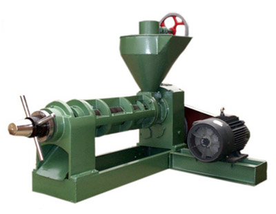 Soybean oil press